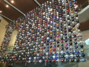 College Football Helmets
