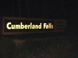 Cumberland Falls Sign